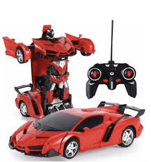 Carro transformer a control remoto
